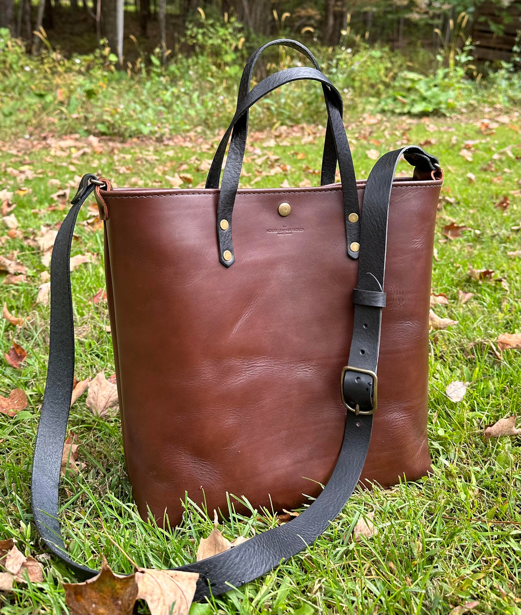 Crossroads tote bag
