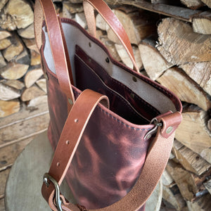 Crossroads tote bag